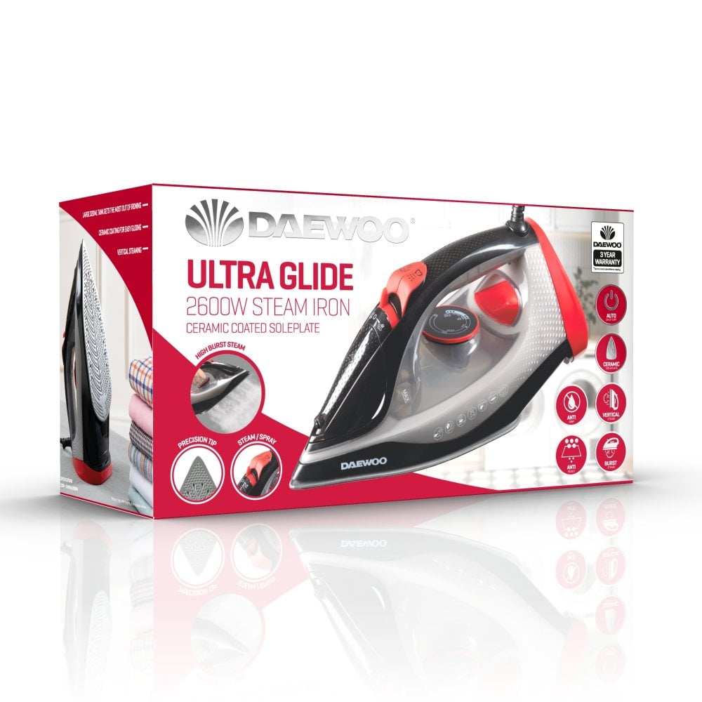 2600W Ultra-Glide Steam Iron