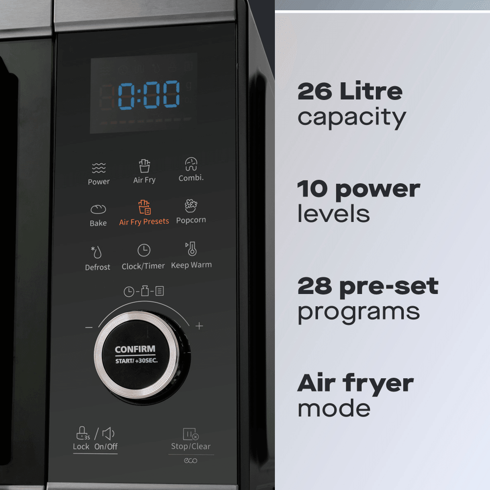 26L 5-in-1 Air Fryer Microwave Oven