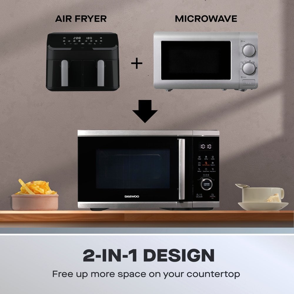 26L 5-in-1 Air Fryer Microwave Oven