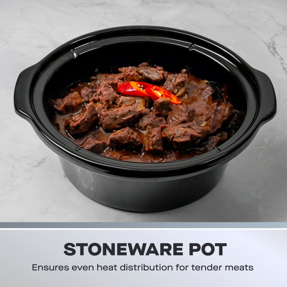 3.5L Slow Cooker, Stainless Steel