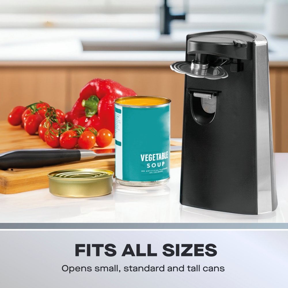 3-in-1 Electric Can Opener, Knife Sharpener & Bottle Opener