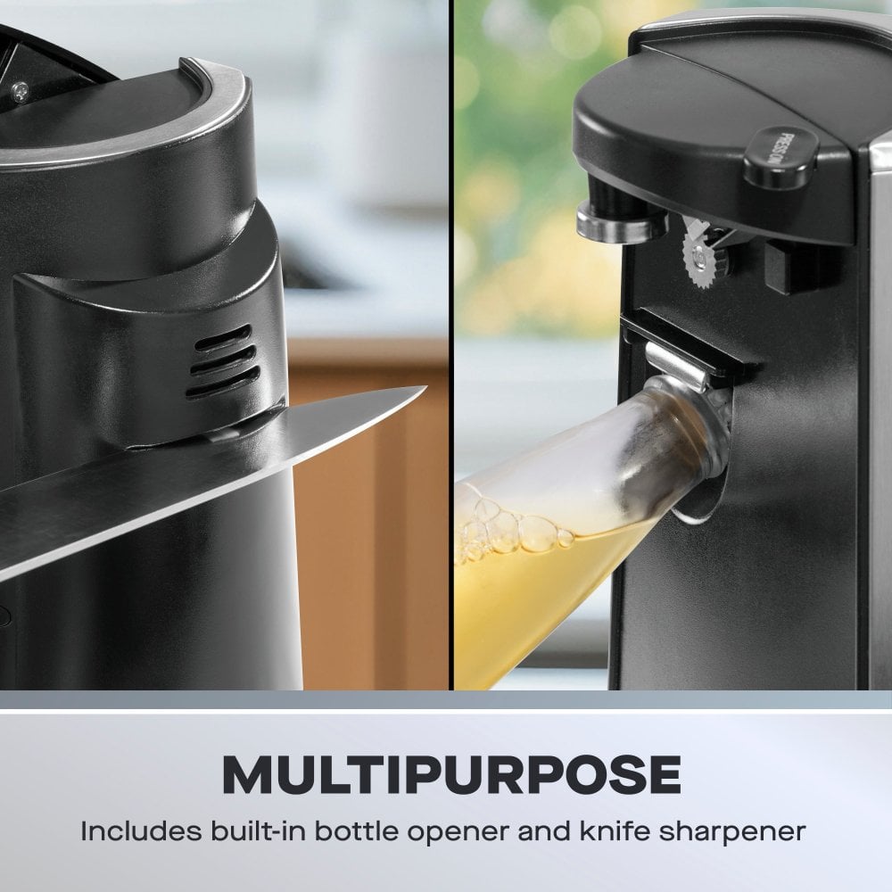 3-in-1 Electric Can Opener, Knife Sharpener & Bottle Opener