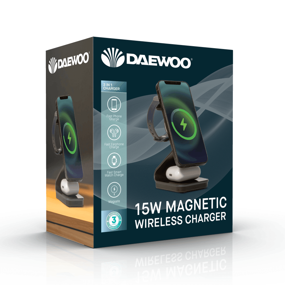 3-in-1 Magnetic Wireless Apple Charging Station