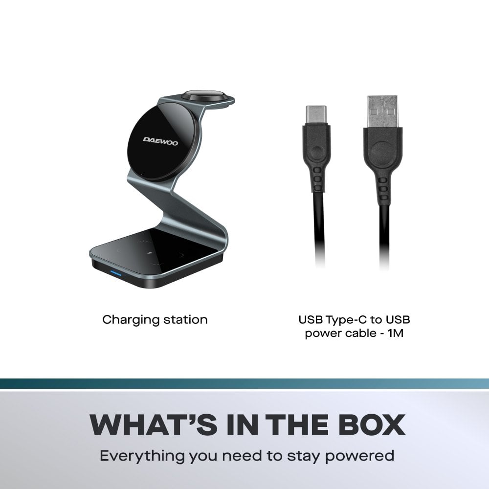 3-in-1 Magnetic Wireless Apple Charging Station