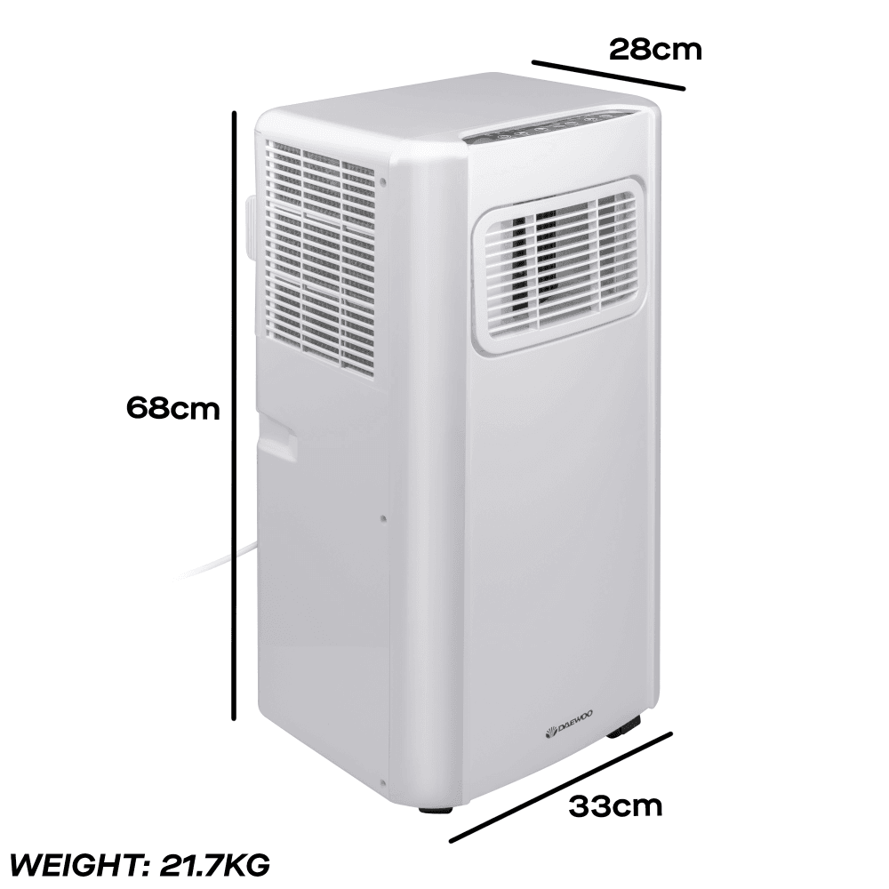 3-in-1 Portable Air Conditioner Unit with Fan & Dehumidifier, 5000 BTU