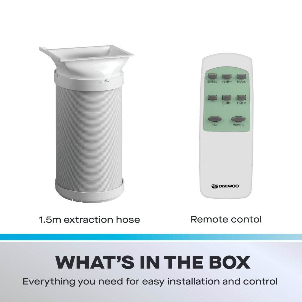 3-in-1 Portable Air Conditioner Unit with Fan & Dehumidifier, 7000 BTU