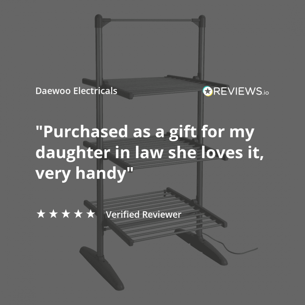 3 Tier Electric Heated Clothes Airer