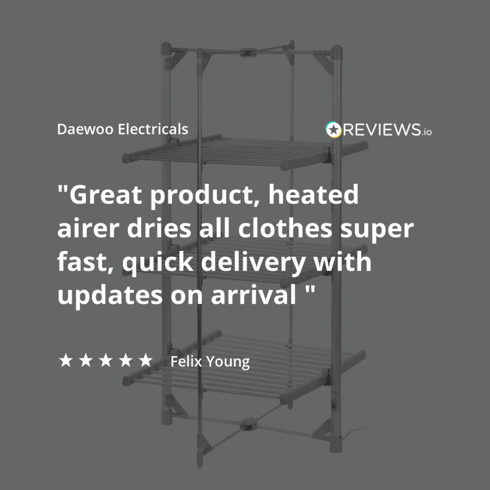 3 Tier Foldable Electric Heated Clothes Airer