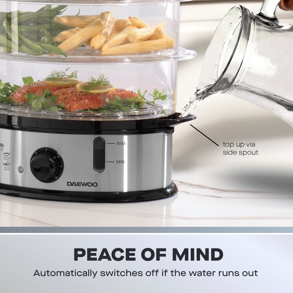 3-Tier Food Steamer, 9L