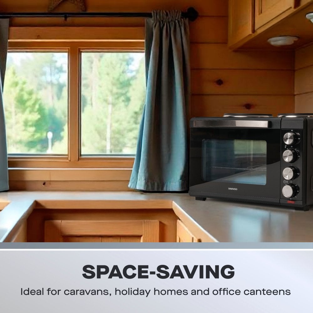 3000W 32L Countertop Oven with Hot Plates