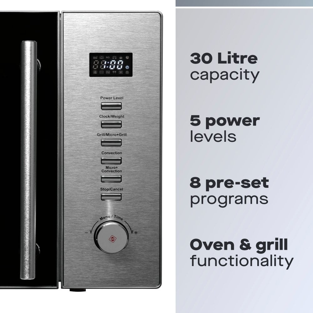 30L Combi-Microwave Oven With Grill
