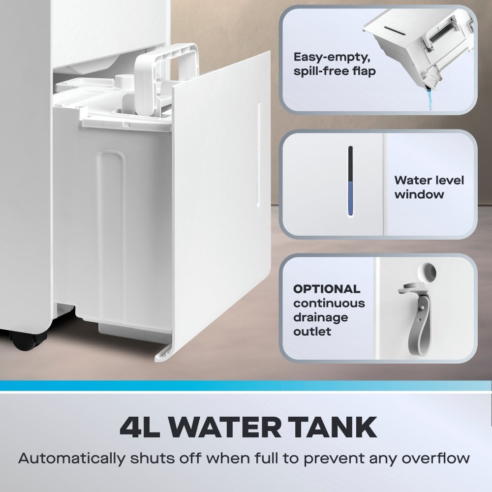 30L Dehumidifier with Air Purifier