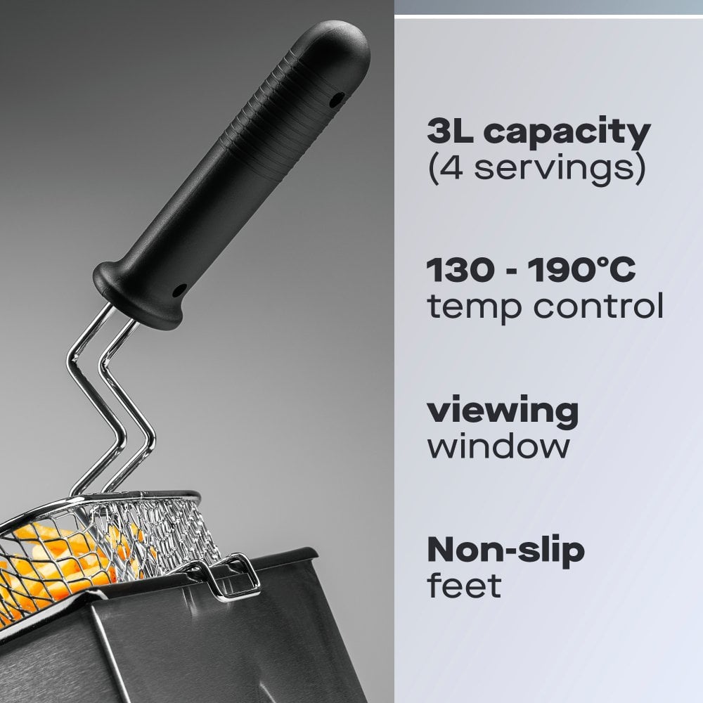 1L Mini Deep Fat Fryer