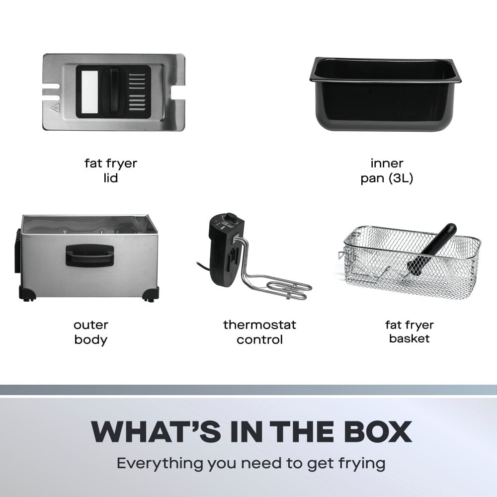 1L Mini Deep Fat Fryer