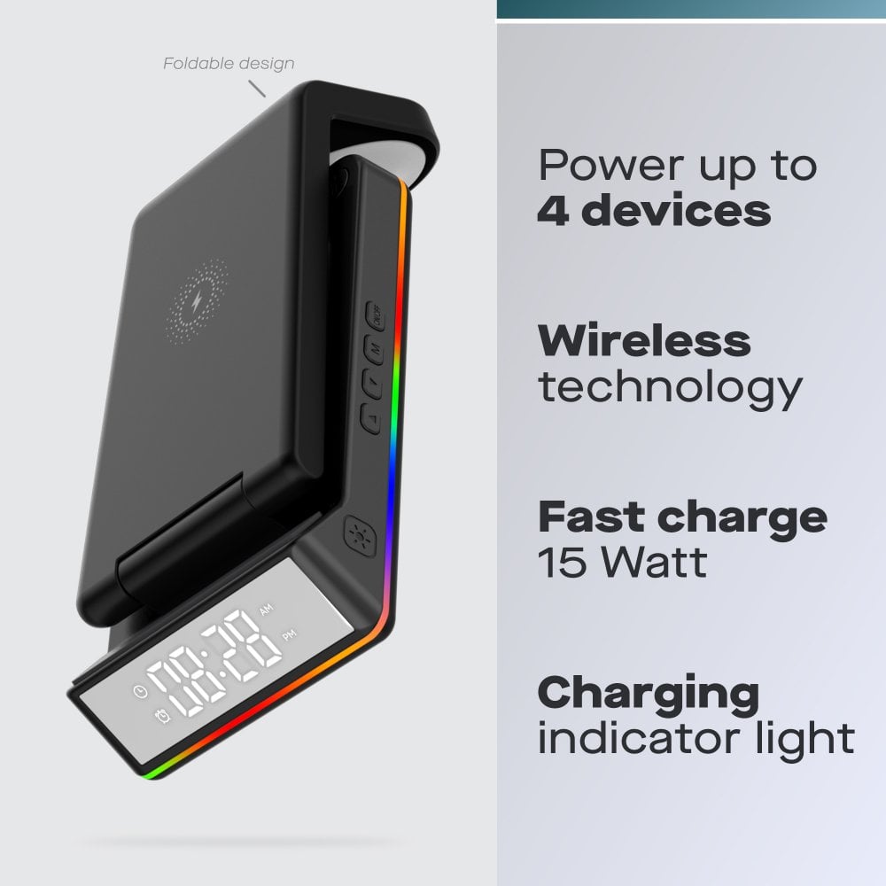 5-in-1 Foldable Wireless Charging Station