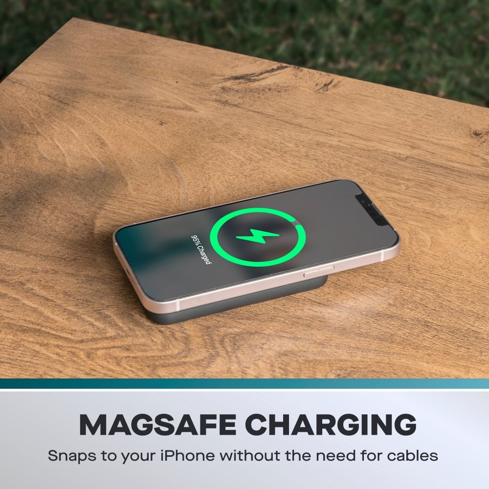 5000mAh Portable MagSafe Wireless Power Bank