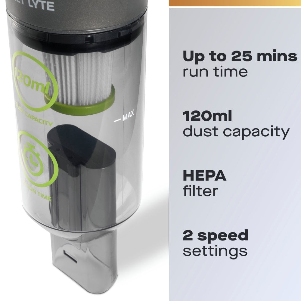 7.4V Compact Lyte Cordless Handheld Vacuum Cleaner