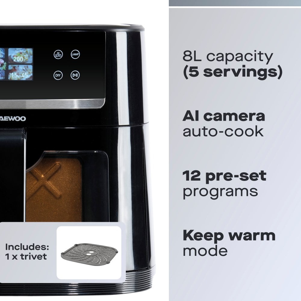 8L A.I. Smart Air Fryer