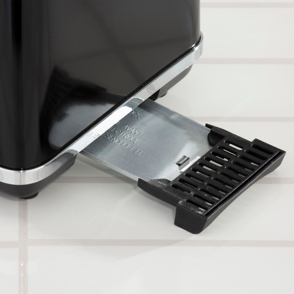 Black Kensington 2 Slice Toaster