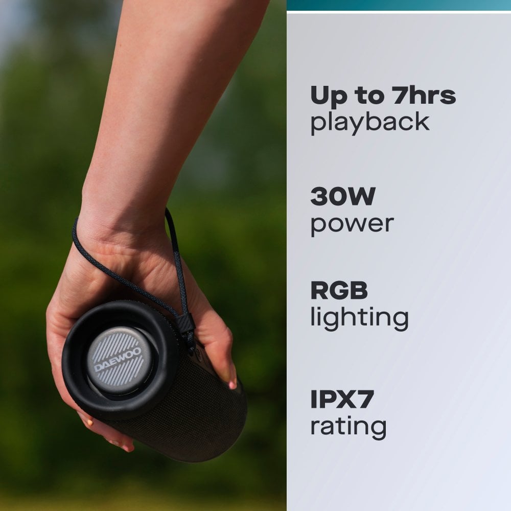 Boom Beat Splash 30W Stereo Wireless Bluetooth Speaker