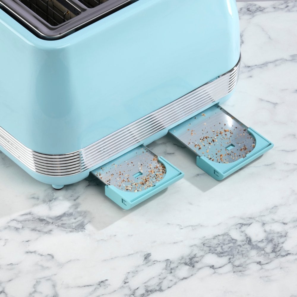 Denver Sky Blue 4-Slice Toaster
