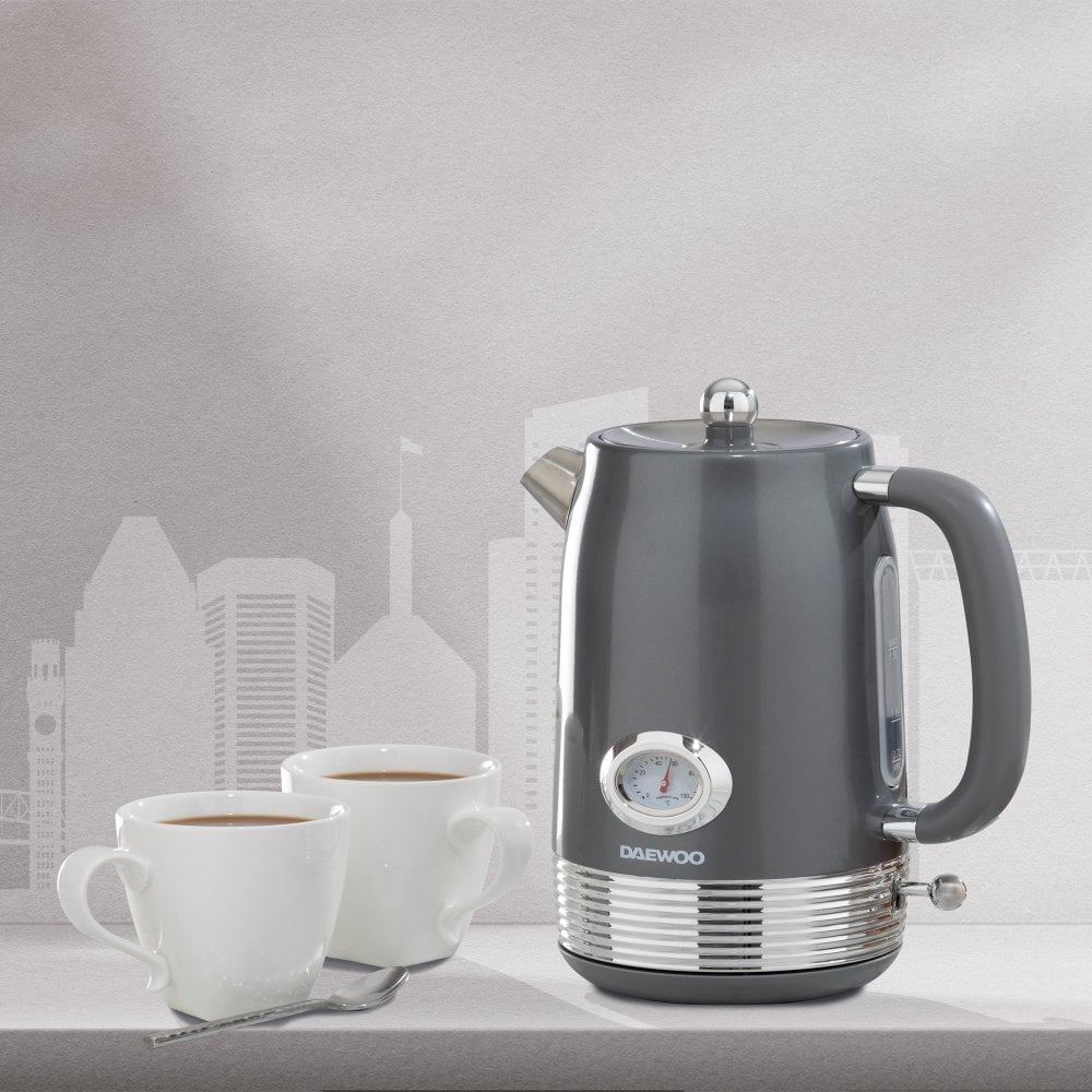 Denver Smoked Grey 1.5L 3kW Kettle