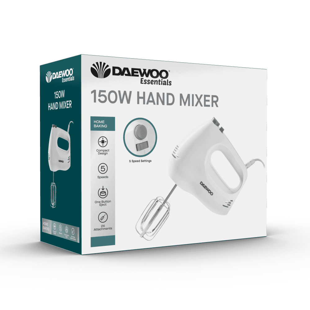 Essentials 150W Hand Mixer