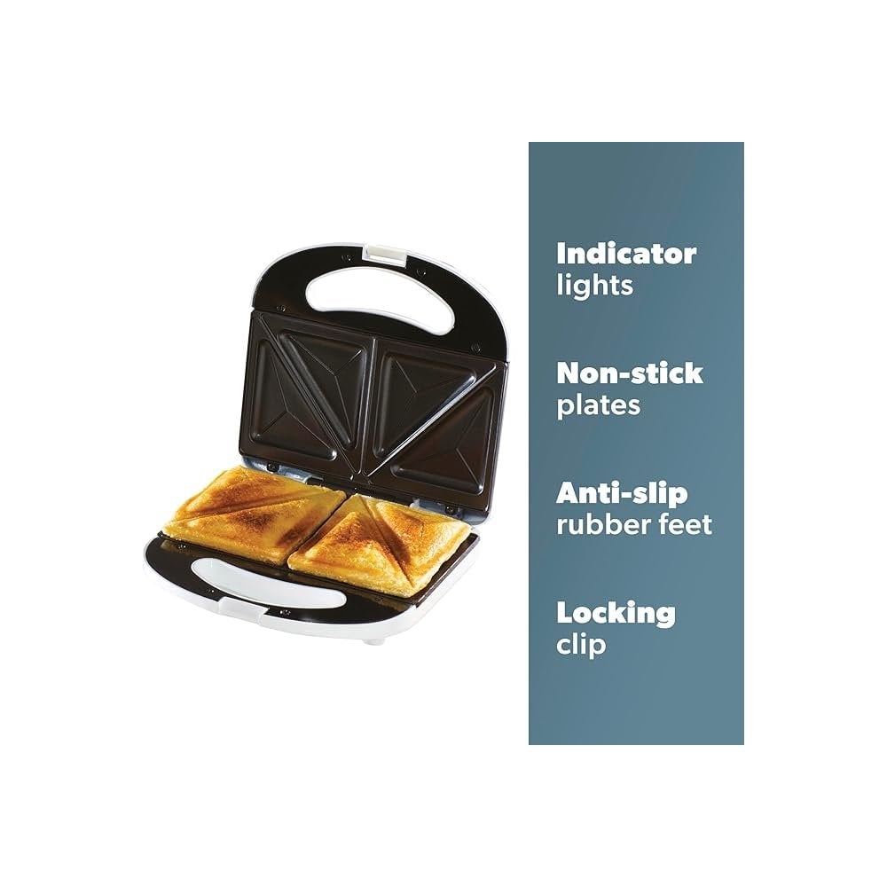 Essentials 2 Portion Sandwich Toastie Maker