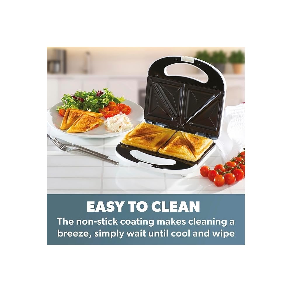 Essentials 2 Portion Sandwich Toastie Maker
