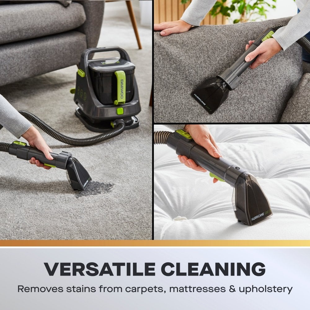 Hurricane 650W 1.4L Carpet & Upholstery Spot Washer