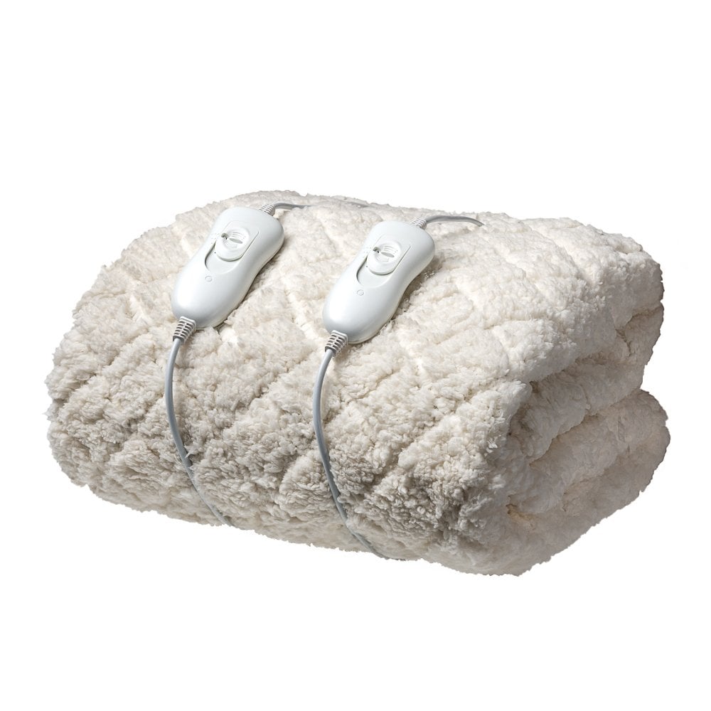 Premium Fleeced King Size Fitted Heated Blanket