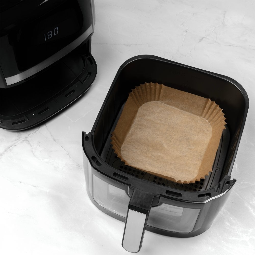 Prochef 20cm Square Air Fryer Paper Liners, 50pk