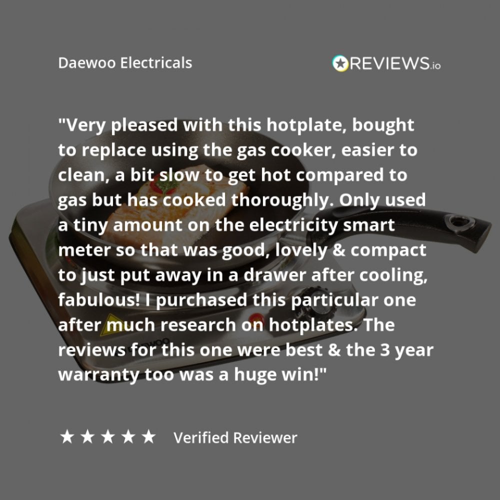 Single 1500W Stainless Steel Hot Plate Hob