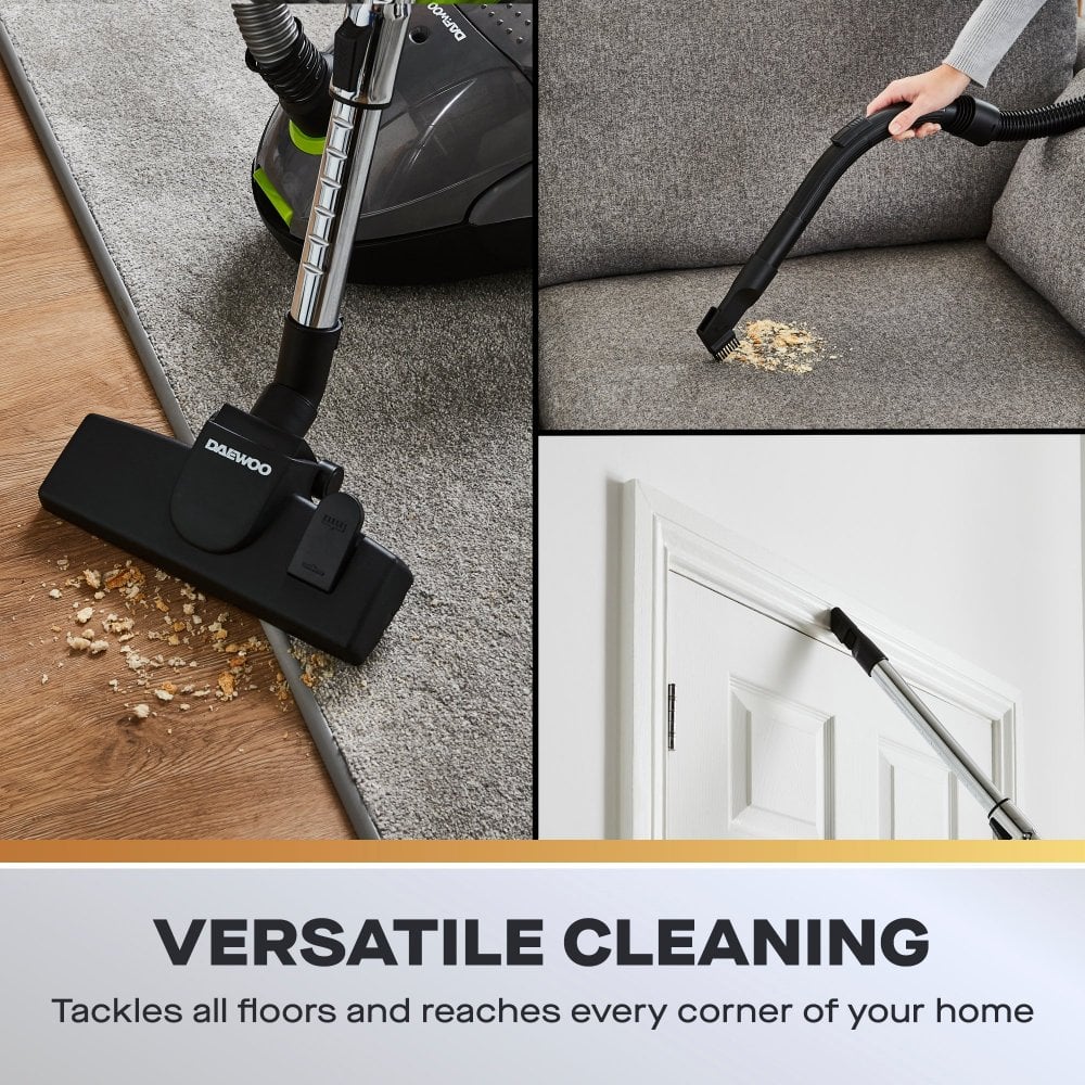 Daewoo Tornado 700W Compact Bagged Vacuum Cleaner