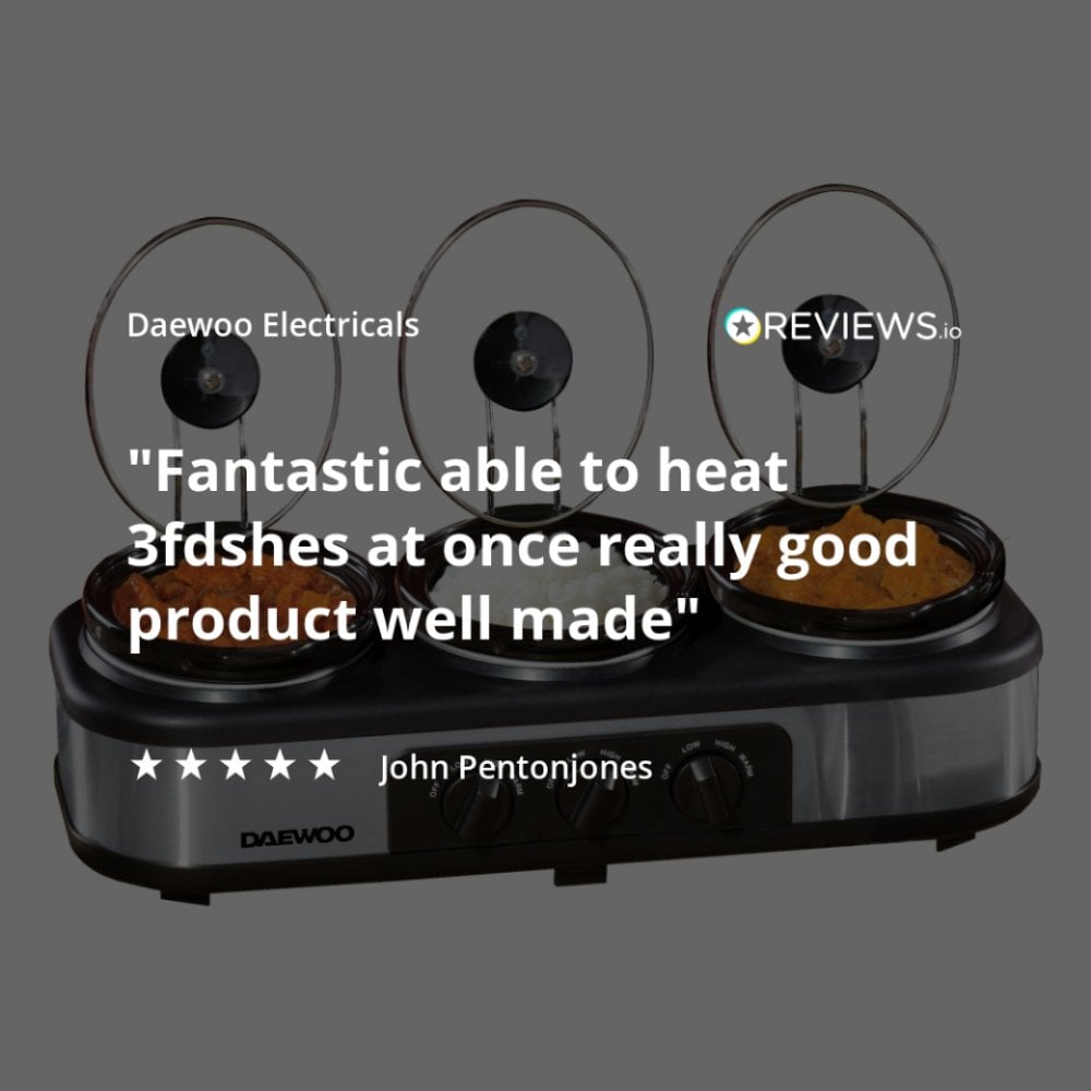 Triple Slow Cooker 3 x 1.5L