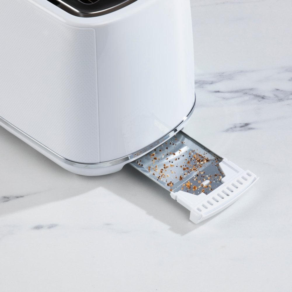 White Stirling 2 Slice Toaster